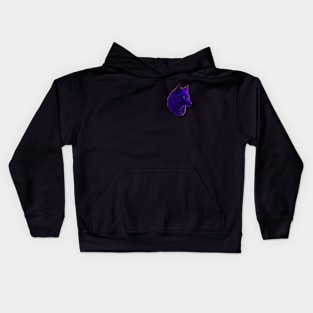 Wolf art Kids Hoodie